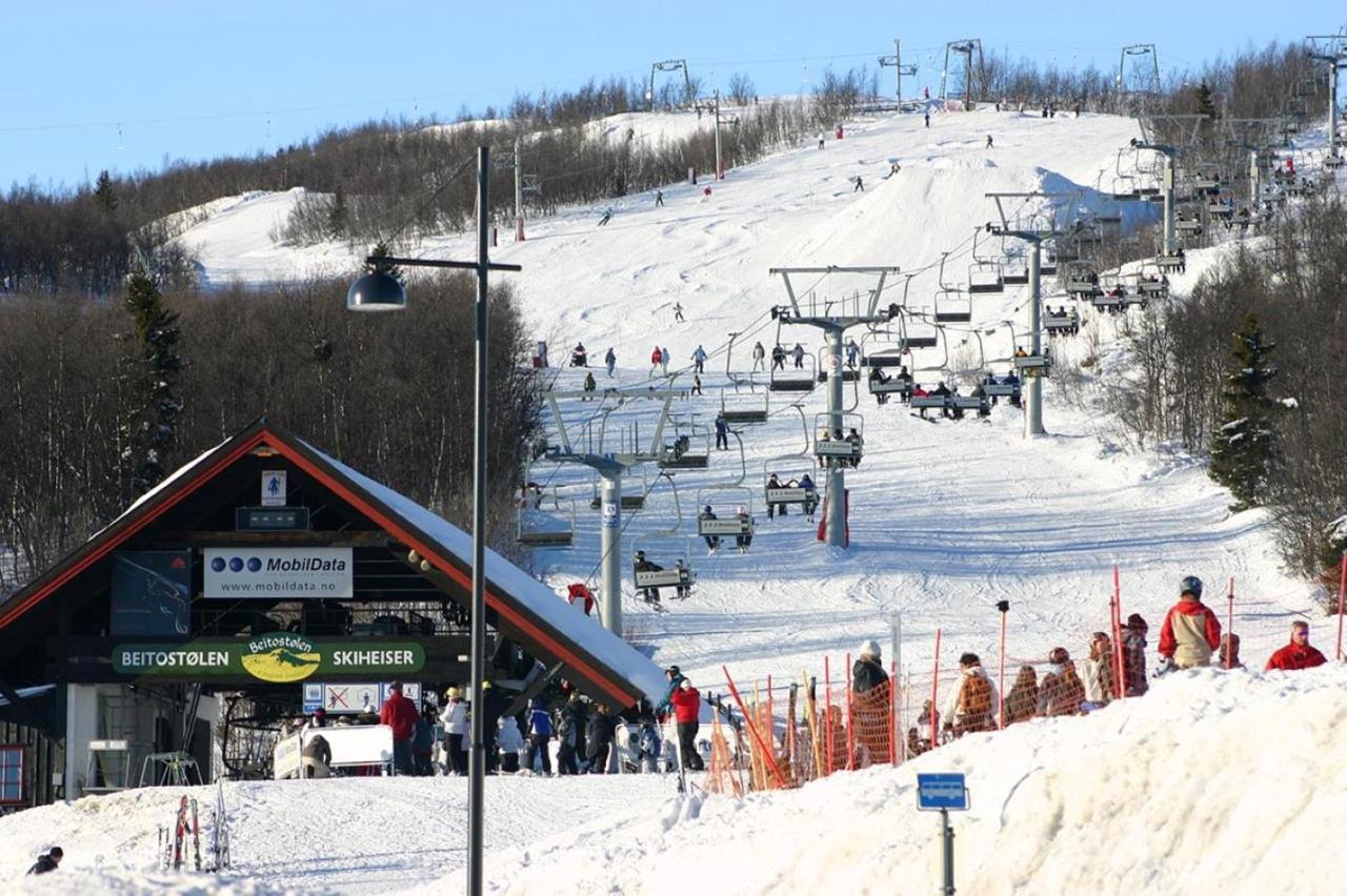 Leilighet Beitostolen Sentrum, Terrasse Og Innendors Parkering Екстериор снимка